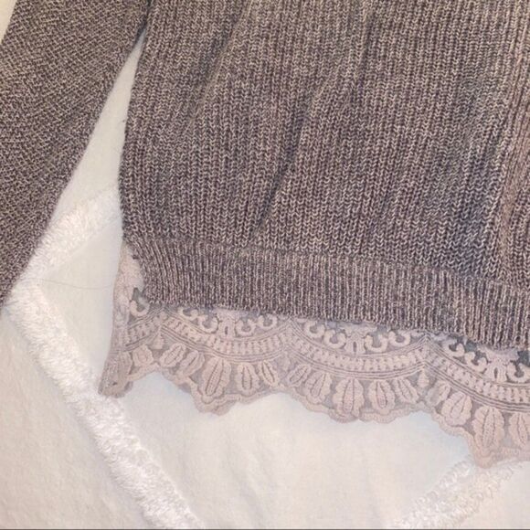 Urban Outfitters Pins & Needles Lace Trim Sweater - Picture 6 of 7